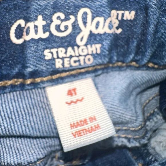 Cat & Jack straight jeans size 4t - Picture 5 of 6